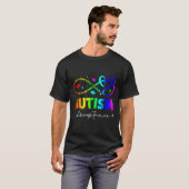 T-shirt Symbole infini d'acceptation et de sensibilisation (Devant entier)