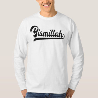T-shirt SYMBOLE Islamique Bismillah Long Sleeve