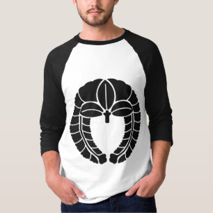 T-shirt Symbole japonais de la crête de famille (KAMON)