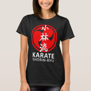 T-shirt Symbole karaté Shorin Ryu Kanji Japan Martial Vint