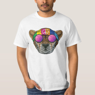 T-shirt SYMBOLE les années 70 DE LA PAIX DE Cheeta