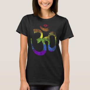 T-shirt Symbole Lgbt Om Yoga Lgbt Pride Aum Ohm