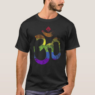 T-shirt Symbole Lgbt Om Yoga Lgbt Pride Aum Ohm