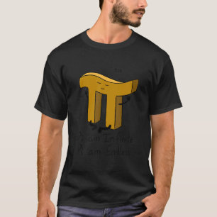 T-shirt Symbole mathématique Pi Am Infini Numéro Pi