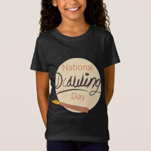 T-Shirt Symbole national du jour du dessin