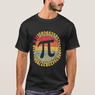 T-shirt SYMBOLE NERdy MAth Pi Mathlete