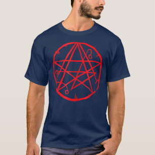 T-shirt Symbole occulte Necronomique Cthulhu Horreur cosmi