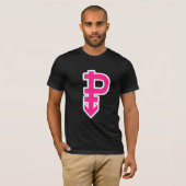 T-shirt SYMBOLE PANSEXUAL 3D de P (Devant entier)