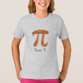 T-shirt Symbole Pecan Pi mignon Math enseignant cadeau (Devant)