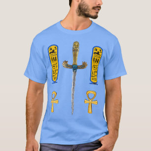 T-shirt SYMBOLE Pharaonique Couteau égyptien Hiéroglyphiqu