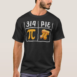 T-shirt Symbole Pi Day Math Enseignants Chemises, Funny Pi