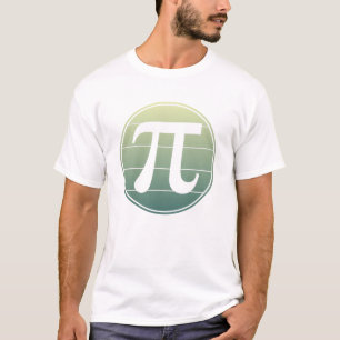 T-shirt Symbole Pi dégradé jour Pi Joyeuse journée Pi Ma