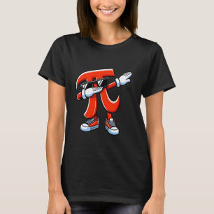 T-shirt Symbole Pi drôle en train de faire le dab Danse Da