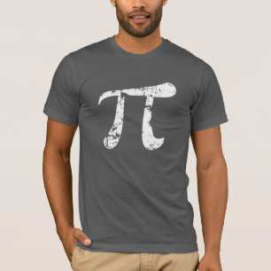 T-shirt SYMBOLE Pi Grunge