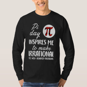 T-shirt Symbole Pi Plaid Buffalo Pi Jour M'Inspirer Math S
