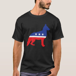 T-shirt Symbole politique de l'élection du chien de berger