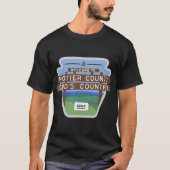 T-shirt Symbole Potter Comté de Pennsylvanie (Devant)