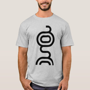 T-shirt Symbole Reiki du serpent de feu ressemblant à la l