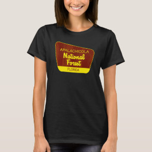 T-shirt Symbole rétro Apalachicola Forêt nationale Floride