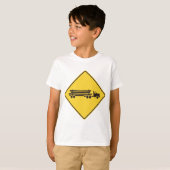 T-shirt SYMBOLE ROUTIER DES Camions D'EXPLOITATION (Devant entier)