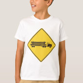 T-shirt SYMBOLE ROUTIER DES Camions D'EXPLOITATION (Devant)