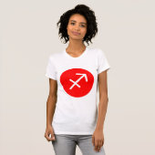 T-shirt Symbole Sagittaire - Customisé (Devant entier)