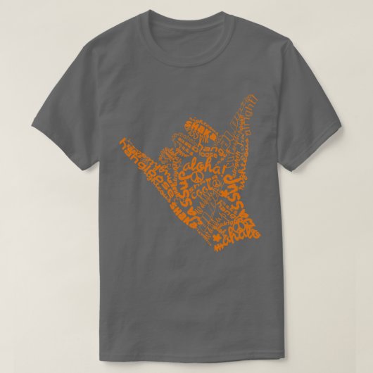 T-shirt SYMBOLE SHaka Hang Loose (Design devant)