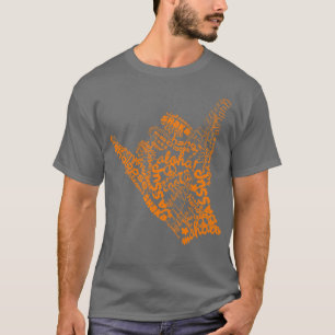 T-shirt SYMBOLE SHaka Hang Loose