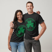 T-shirt SYMBOLE Shamrock Belfast N. Irlande Vert désorgani (Unisexe)