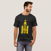 T-shirt Symbole soja mongol Mongolain (Devant entier)