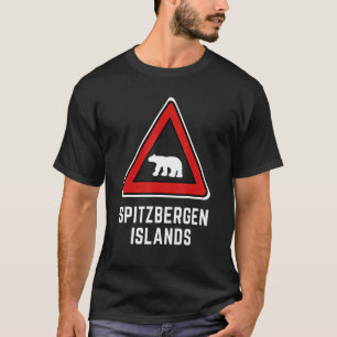 T-shirt Symbole Spitzbergen Achtung Polar Ours