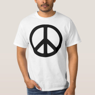 T-shirt Symbole Super de paix noir classique