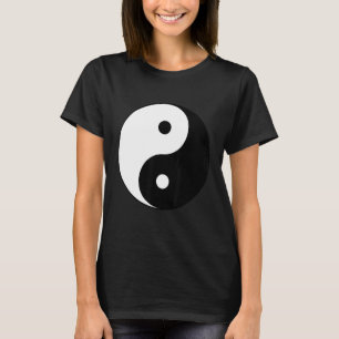 T-shirt Symbole Tai Chi Yin Yang Hippie équilibre de paix