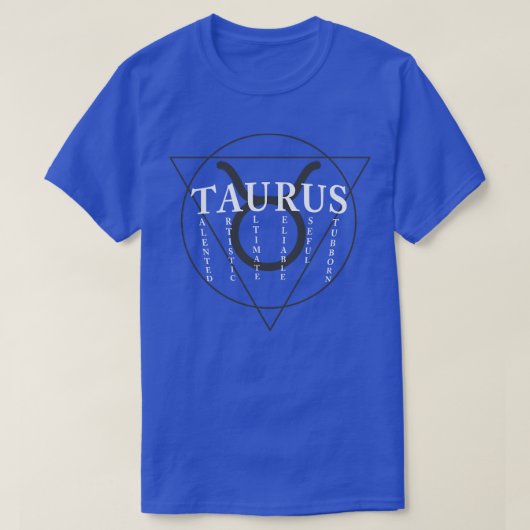 T-shirt SYMBOLE Taurus (Design devant)
