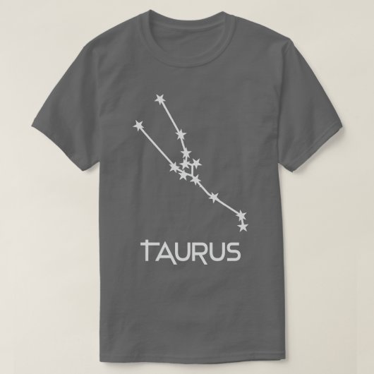 T-shirt SYMBOLE Taurus Zodiaque (Design devant)