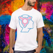 T-shirt Symbole Trans Pride Tête Tee