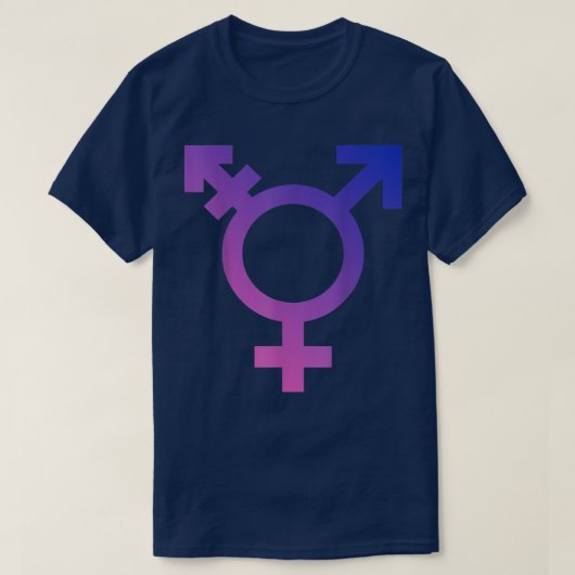 T-shirt Symbole transgenreGenderqueer Genre Féminisme Tee (Design devant)
