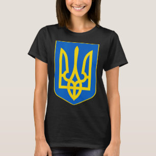 T-shirt Symbole ukrainien Tryzub Patriotique Slava Ukraini