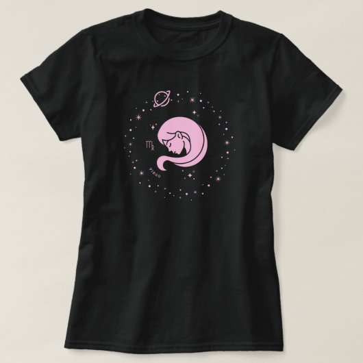 T-shirt Symbole Virgo Zodiac (Design devant)