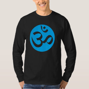 T-shirt Symbole Vishuddha Om Chakra Pour Le Yoga