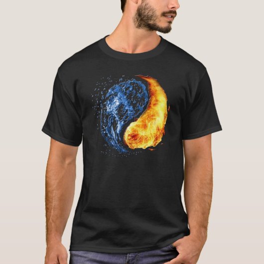 T-shirt SYMBOLE YIN Yang (Devant)