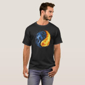 T-shirt SYMBOLE YIN Yang (Devant entier)