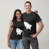 T-shirt SYMBOLE YIN Yang Australian CHIEN CHIEN CHIEN CHIE (Unisexe)