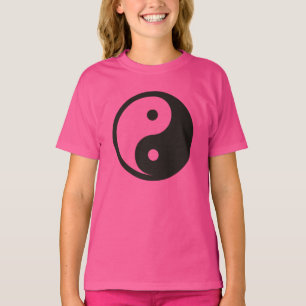 T-shirt Symbole Yin Yang - tatouage solide