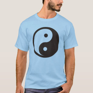 T-shirt Symbole Yin Yang - tatouage solide