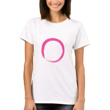 Symbole zen rose / Cercle Enso