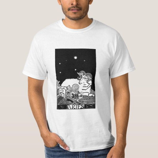 T-shirt SYMBOLE Zodiaque Aries (Devant)
