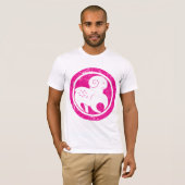 T-shirt SYMBOLE Zodiaque Aries Grunge Ram Rose Astrologie (Devant entier)