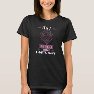 T-shirt SYMBOLE Zodiaque Astrologie Virgo Horoscope