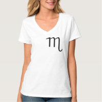 SYMBOLE Zodiaque Astrologique Scorpio Tee Scorpion